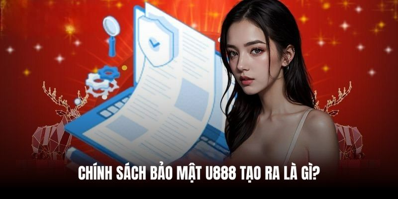 Giải mã định nghĩa về chính sách bảo mật tại U888